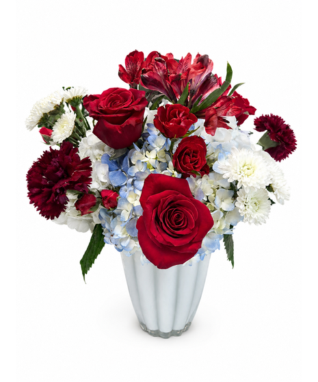 Red White And Blooms