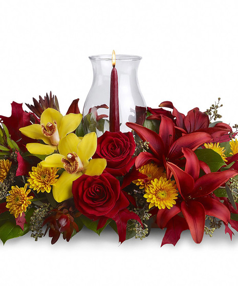 Glow of Gratitude Centerpiece