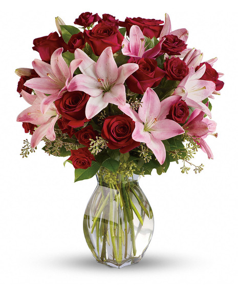 Lavish Love Bouquet with Long Stemmed Red Roses